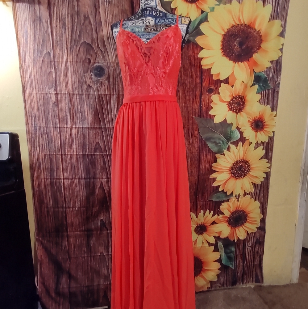 Allure Bridals Pink Prom Dress with Elegant Design